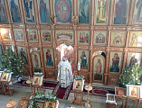 Божественной литургией и литией почтили память местночтимого исповедника Христова и подвижника Донбасса иеромонаха Серафима (Калинина)