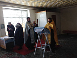 В храме хутора Красный Кут был совершен молебен