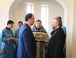 В день празднования в честь Казанской иконы Божией Матери Преосвященнейший епископ Симон с архипастырским визитом посетил Донецкое благочиние и возглавил богослужение в храме Державной иконы Пресвятой Богородицы