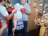 В день памяти преподобного Серафима Саровского в храме поселка Отрадный отметили престольный праздник