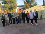 Миллеровцы с концертом и гуманитарным грузом побывали в военном госпитале