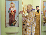 Преосвященнейший епископ Симон с архипастырским визитом посетил храм праведного Иосифа Обручника города Шахты