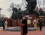 Торжественные мероприятия в честь освобождения Октябрьского района от фашистских захватчиков