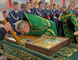 Святыня земли Донской: в Каменске-Шахтинском торжественно встретили мощи праведного Павла Таганрогского