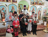 В воскресной школе при храме святого праведного Иоанна Кронштадтского г. Шахты состоялся праздничный концерт
