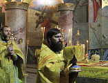 В день памяти пророка Даниила Преосвященнейший епископ Симон совершил раннюю Божественную литургию в Покровском кафедральном соборе г. Шахты