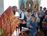 В храме святителя Тихона Задонского пос. Тарасовский состоялось награждение победителей 1-го тура Кирилло-Мефодиевской олимпиады