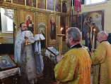 В Свято-Андреевском храме г. Миллерово молитвенно отметили Крещение Господне