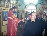 В исправительной колонии № 9 в престольный день храма совершили Литургию