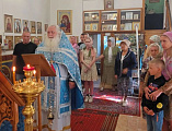 В храме святой мученицы Татианы поселка Персиановский прошёл молебен на начало учебного года