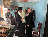 Литургия Преждеосвященных Даров в храме Покрова Пресвятой Богородицы города Новошахтинска