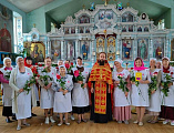 В храме Архистратига Михаила состоялось поздравление сестёр милосердия в день святых жён-мироносиц