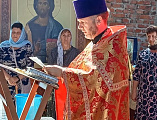 В день памяти святых мучеников Адриана и Наталии в х. Арпачин приход отметил престольный праздник