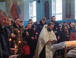 В храме Архистратига Михаила п. Каменоломни атаманы и казаки Нижнедонского юрта молитвенно почтили память убиенных казаков, жертв массовых репрессий и геноцида