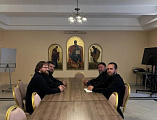 Председатель миссионерского отдела Шахтинской епархии провёл в Москве рабочую встречу с коллегами из других епархий