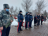 Иерей Димитрий Дяур принял участие в памятном мероприятии, посвященном 79-й годовщине освобождения города от немецко-фашистских захватчиков