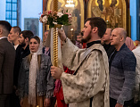 Светлое Христово Воскресение встретили в Покровском кафедральном соборе города Шахты