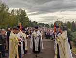 Торжественное шествие к Часовне Архангела Михаила поселка Каменоломни 