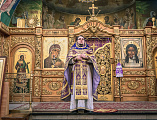 В день памяти великомученика Феодора Тирона Преосвященнейший епископ Симон совершил Литургию в Покровском кафедральном соборе города Шахты
