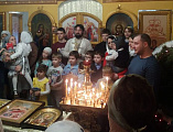 В Свято-Никольском храме сл. Кашары отметили праздник Рождества Христова