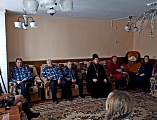 Настоятель храма Иоанна Предтечи станицы Боковской посетил местный приют для престарелых