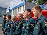 Епископ Шахтинский и Миллеровский Симон освятил пожарно-спасательную технику в день празднования иконы Божией Матери «Неопалимая Купина»