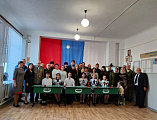 Духовенство Багаевского благочиния приняло участие в открытии «Парт Героев» в школе пос. Отрадный