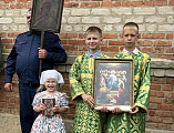 В День Святого Духа прихожане Свято-Духовского храма хутора Грачев отметили 10-й престольный праздник