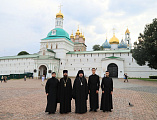 Преосвященнейший епископ Симон прибыл в Свято-Троицкую Сергиеву Лавру для поклонения великим святыням христианского мира