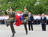 Торжественный митинг и парад, посвященный 73-летней годовщине Победы в Великой Отечественной войне, состоялся в городе Гуково