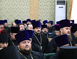 Преосвященнейший епископ Симон возглавил годовое собрание духовенства Шахтинской епархии