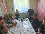 В воскресной школе слободы Позднеевка прошёл урок о молитве «Отче наш»
