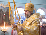 В престольный день Преосвященнейший епископ Симон совершил Божественную литургию в храме святителя Николая города Шахты