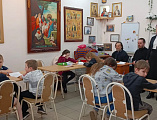 В Донском храме Новошахтинска   состоялся второй тур Кирилло-Мефодиевской олимпиады по Священной истории и﻿ Закону Божию прошел 