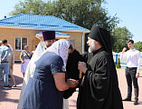 Великое освящение храма Покрова Пресвятой Богородицы в хуторе Карповка Багаевского района