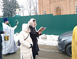 Протоирей Игорь Жевердан принял участие в митинге памяти погибших воинов-интернационалистов в праздник Сретения Господня