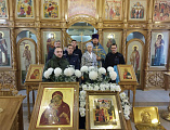 Традиционная совместная молитва, в которой приняли участие военнослужащие, ветераны пограничных войск и казаки, прошла в г. Новошахтинска