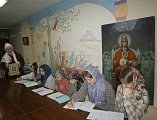 В воскресной школе «Держава» прошло занятие по теме «Значение подвига равноапостольной Нины просветительницы Грузии»