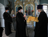 Преосвященнейший епископ Симон с архипастырским визитом посетил приходы Верхнего Дона