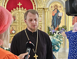 Иерей Димитрий Дяур дал интервью для телекомпании «Маяк» города Зверево