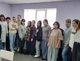 Встреча с добровольцами «Новошахтинского технологического техникума»