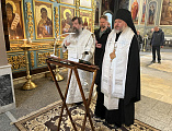 Архипастырь совершил заупокойное поминовение новопреставленного священника Николая Михалушкина