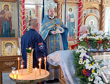 Праздник Покрова Пресвятой Богородицы в казачьем храме в честь Донской иконы Божией Матери