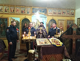 В храме в честь святителя Николая сл. Кашары состоялось награждение атамана хутора Пономарев
