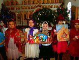 В Державном храме г. Донецка прошли Рождественские елки для школьников и дошкольников из неполных, многодетных семей, детей-сирот и детей с ограниченными возможностями