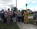 Крестный ход в 13 км состоялся в Миллеровском районе в честь святителя Тихона Задонского   