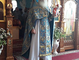 В хаме Владимирской иконы Божией Матери хутора Можаевка было совершено празднование престольного торжества