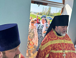 В часовне слободы Греково состоялся водосвятный молебен