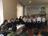 Клирик Свято-Никольского храма иерей Николай Налеткин посетил праздничный концерт-конкурс, посвященный Дню Защитника Отечества