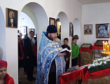 В храме святой Ксении Петербургской отметили праздник Сретения Господня